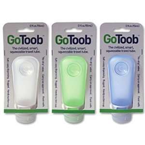  Go Toobs 3 pack of 2oz(blue/green/clear) Sports 