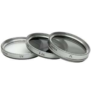   High Resolution Filter Set (UV, F DL, PL) with Carrying Case Camera