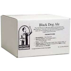 Homebrewing Kit Black Dog Ale w/ Muntons 6 gm dry yeast 