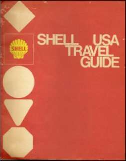 1971 SHELL OIL COMPANY Road Map Atlas UNITED STATES  