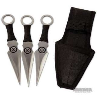   Throwing Knife Set with Case   Martial Arts Weapons Knives  