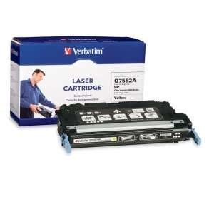  Verbatim Hp Q7582a Compatible Yellow Toner 3800 Laser 6000 