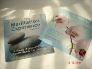 Meditation Experience & Sounds of Tranquility 2 CD Set Relax NIB GR8 