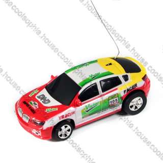 49Mhz Coke Can Mini RC Radio Remote Control Racing Car Red&green 