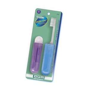  Butler GUM Travel Toothbrush Antbacterial 3Row Soft Nylon 
