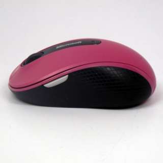 Microsoft D5D 00019 Wireless Mobile Mouse 4000 Hot Pink   No USB 