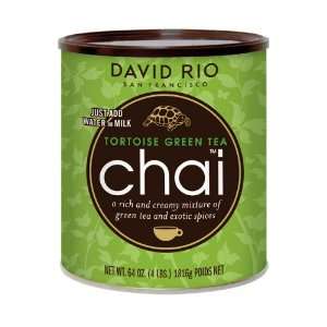 David Rio Tortoise Green Tea Chai, 4 lb Grocery & Gourmet Food