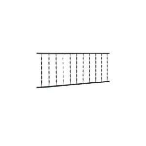 Gilpin Ironworks Inc 6 Blk Heritage Rail 6 430A Railing Wrought Iron