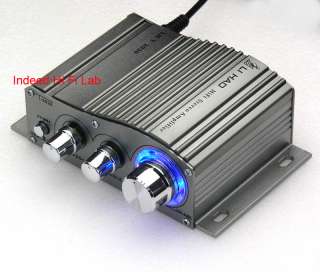 Mini Hi Fi Audio Stereo Amplifier Car Motorcycle 40WX2  