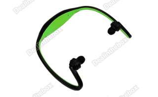 Green 2GB Sport Headphone  Music Player TF Card Slot  