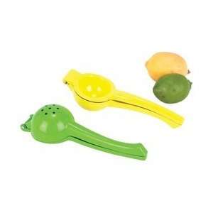  Maxam 6pc Yellow and Green Hand Juicer Set Kitchen 