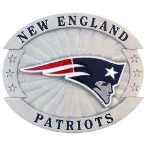  Oversized NFL Buckle   New England Patriots Sports 