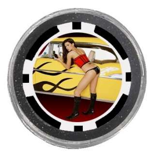 DANICA PATRICK Poker Chip Card Guard Cover ~ NASCAR  