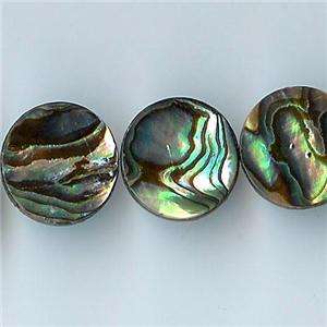 Abalone Shell 14mm Loose Coin Beads Craft Jewlery  