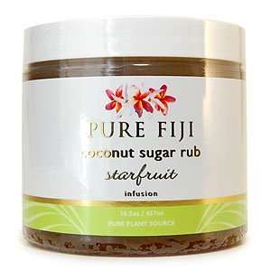  Pure Fiji Coconut Sugar Rub   16 oz.   Starfruit Beauty