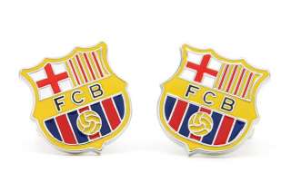 FC Barcelona Futbol Soccer Football Cufflinks NEW Cuff Links shirt 