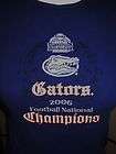 FLORIDA GATORS 2006 TOSTITOS BCS NATIONAL CHAMPIONSHIP T SHIRT 