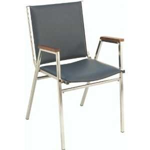   Chair with Arms and Chrome Frame by KFI Seating Furniture & Decor