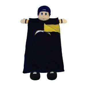   Chargers Mascot Snuggly Soft Childrens Sleeping Bag