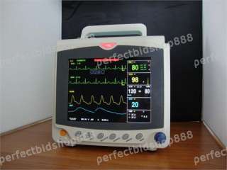 Parameter Vital Sign Patient Monitor EKG/NIBP/SPO2 With Thermal 