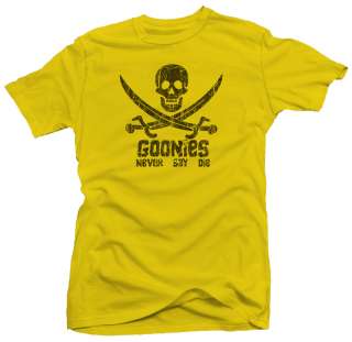 Goonies Never Say Die Chunk Retro 80s Movie T shirt  