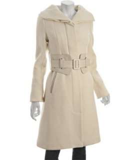 Mackage off white wool cashmere Julia belted coat   up to 70 
