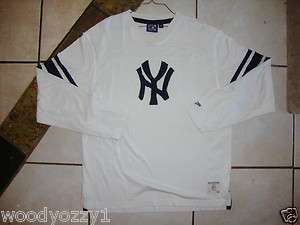 MLB NEW YORK YANKEES REEBOK LONG SLEEVE MEDIUM MED  