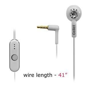  3.5mm Mono Hands Free Headset (Jewel Design) for HTC 