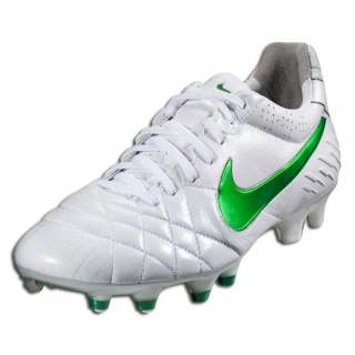 Nike Tiempo Legend IV FG White/Metallic Silver/Court Green 454316 130 