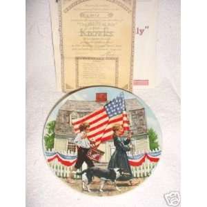   The Fourth of July by Don Spaulding Collector Plate 