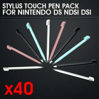40 x STYLUS TOUCH PEN PACK FOR NINTENDO DS NDSI DSI  