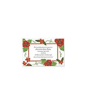  Big Poinsettias Wedding Invitations Health & Personal 
