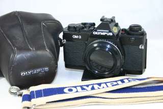 RARE Olympus OM 3 Film Camera Body Only (shutter recently serviced 