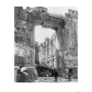  Ruins of a Temple in Baalbek Lebanon Photograph   Baalbek, Lebanon 