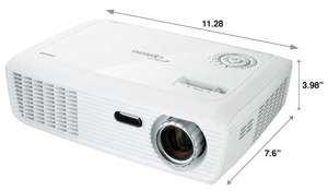 Optoma HD66 3D Ready Portable Home Theatre Projector 30001 Contrast 