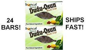 24 Pack of Dudu Osun Original African Black Soap  