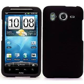 Black Durable Protective Rubberized Crystal Hard Case Cover for AT&T 