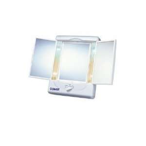   Collection 3 Panel Lighted Makeup Mirror