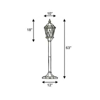 Portable Outdoor Post Light Fixture. OT0029MVF PL021  