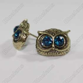 Retro Vintage Smart Cute Owl Fashion Earring 5179  Red  