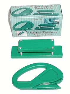 RIBBON SHREDDER & PAPER CUTTER ~ GIFT WRAPPING SET  