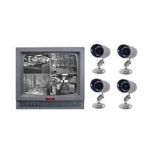  Mace 17 4 Channel Quad Observation System w/4 Cameras 