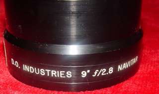 INDUSTRIES 9 Projection Lens F/2.8 NAVITAR GOOD  