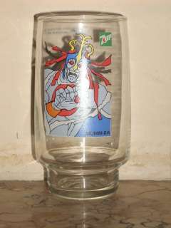 1980S ARGENTINA 7UP PEPSI THUNDERCATS MUMM RA GLASS   