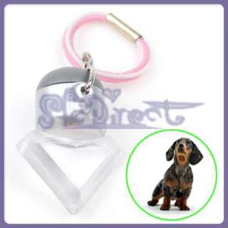 Safety Dog Pet LED Flashing Light Collar ID Name Tag  
