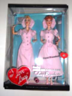 Barbie Pink Label I Love Lucy Dolls Job Switching 027084546989 