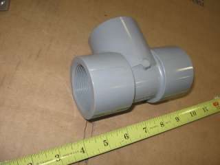 NIBCO PVC 1 1/2 SCH80 TEE PIPE NEW  