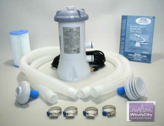 New Intex Easy Set 530 GPH Swimming Pool Filter Pump 0 78257 58603 5 