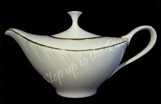 Lenox China LAURENT Ivory Teapot Tea Pot ~ Minty  