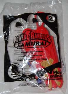 McDonalds 2011 Power Rangers Samurai Firesmasher Cannon #2 Toy  